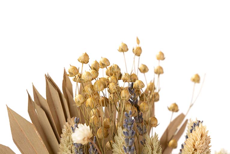 BOUQUET FLORES SILVERESTRES PRESERVADAS 26x15x43CM