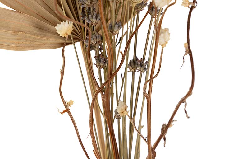 BOUQUET FLORES SILVERESTRES PRESERVADAS 26x15x43CM