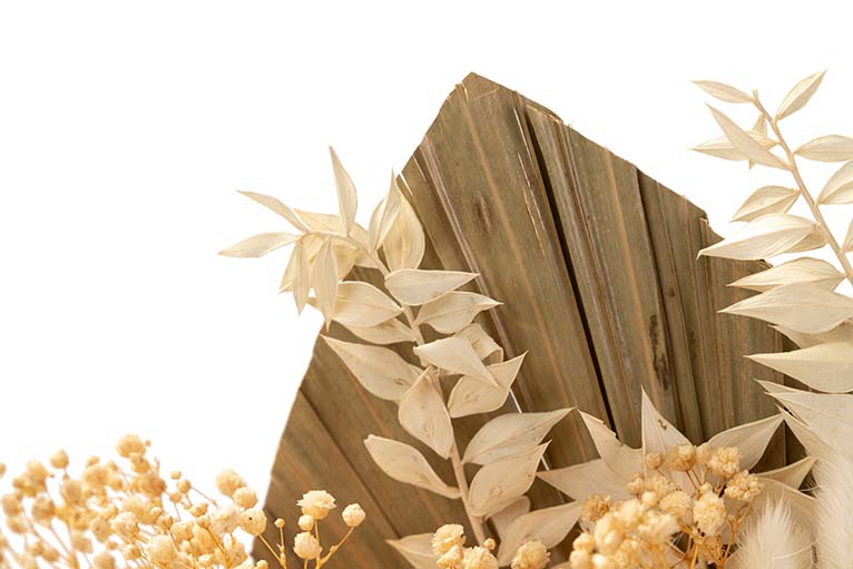 BOUQUET FLORES SILVERESTRES PRESERVADAS 26x15x43CM