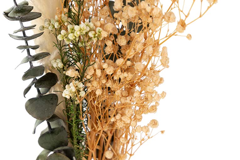 BOUQUET FLORES SILVERESTRES PRESERVADAS 26x15x43CM