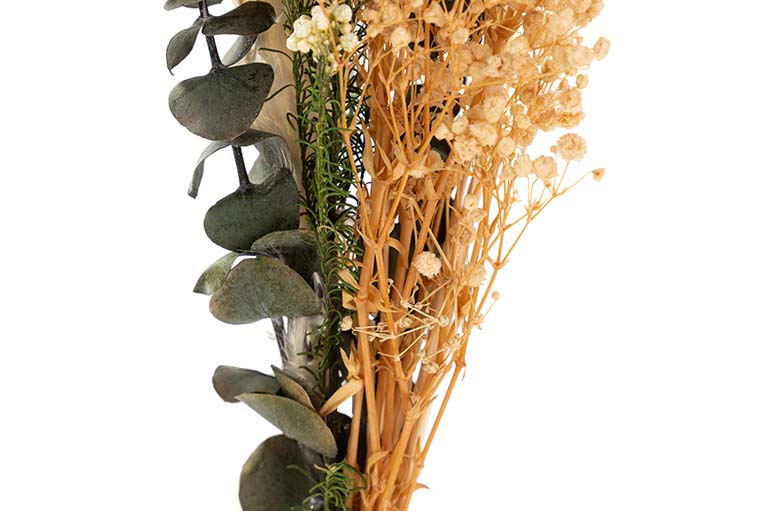 BOUQUET FLORES SILVERESTRES PRESERVADAS 26x15x43CM