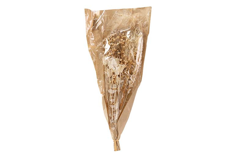 BOUQUET FLORES SILVERESTRES PRESERVADAS 30x14x68CM