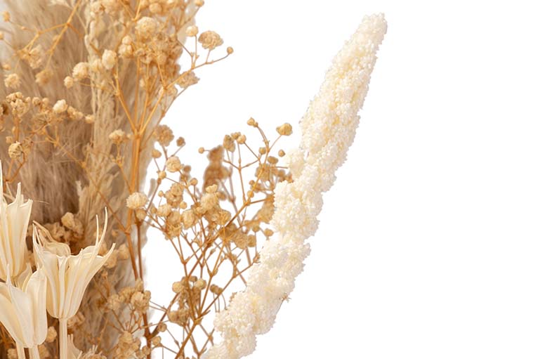 BOUQUET FLORES SILVERESTRES PRESERVADAS 30x14x68CM