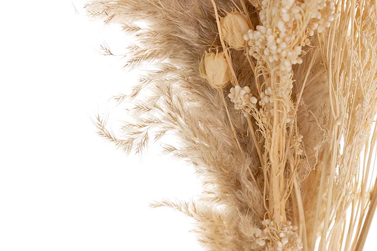 BOUQUET FLORES SILVERESTRES PRESERVADAS 30x14x68CM