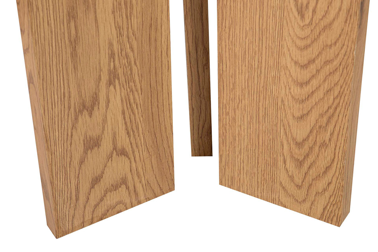 MDF braune weiße Konsole 120x40x75 cm