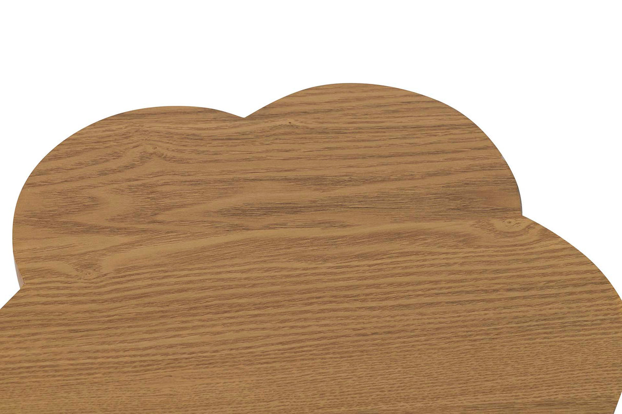 Definir 2 tabelas mdf marron 59x59x41 40x40x52cm