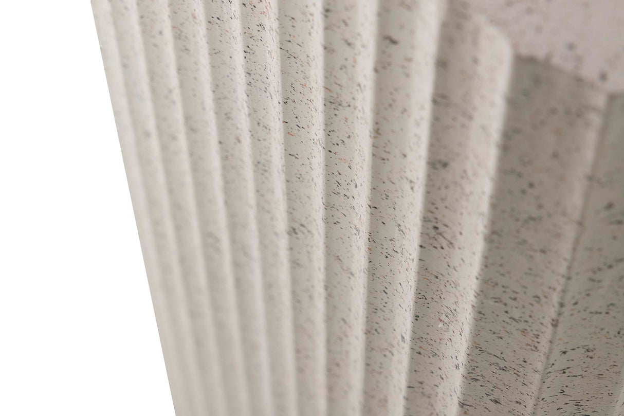 Définir 2 piédestaux MDF 36x36x81 31x31x66 cm