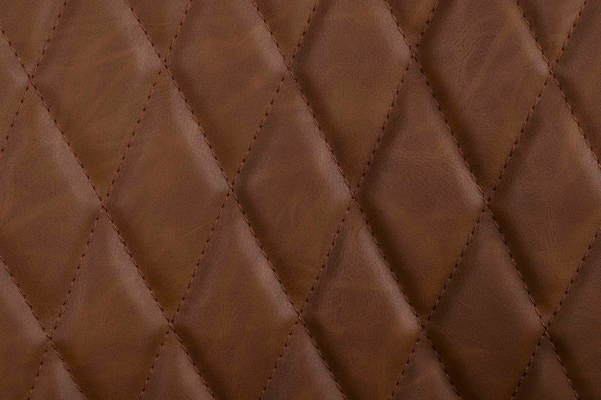 Einstellbarer Schreibtischstuhl Brown 71x65x112/120 cm