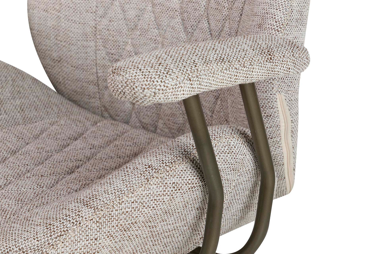 Cadeira de mesa ajustável 71x65x112/120 cm