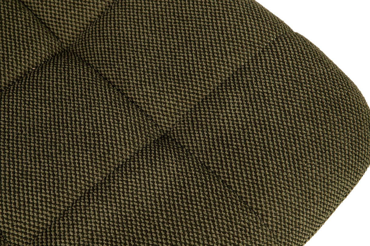 SILLA METAL POLIESTER VERDE NEGRO 48x56x80 CM