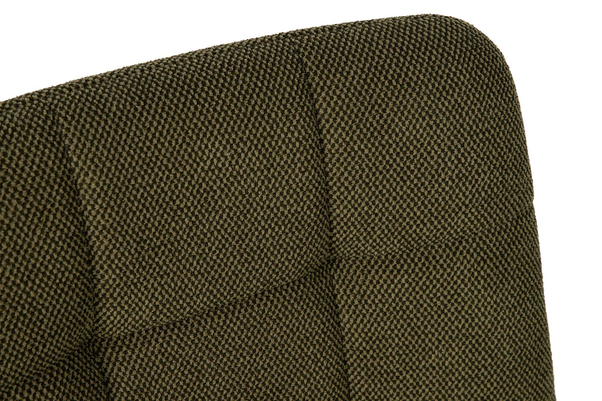 SILLA METAL POLIESTER VERDE NEGRO 48x56x80 CM