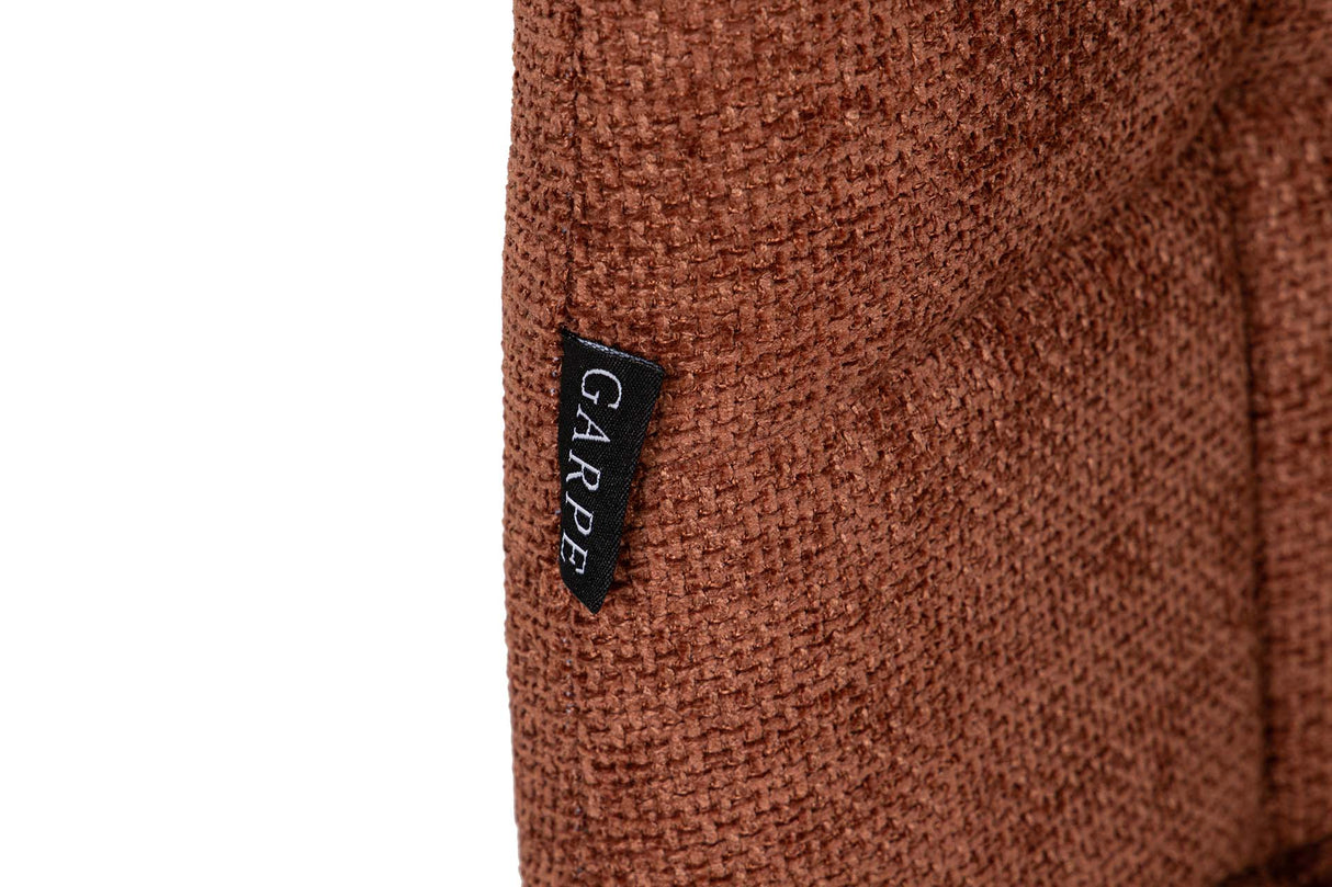 SILLA METAL POLIESTER GRANATE NEGRO 48x56x80 CM