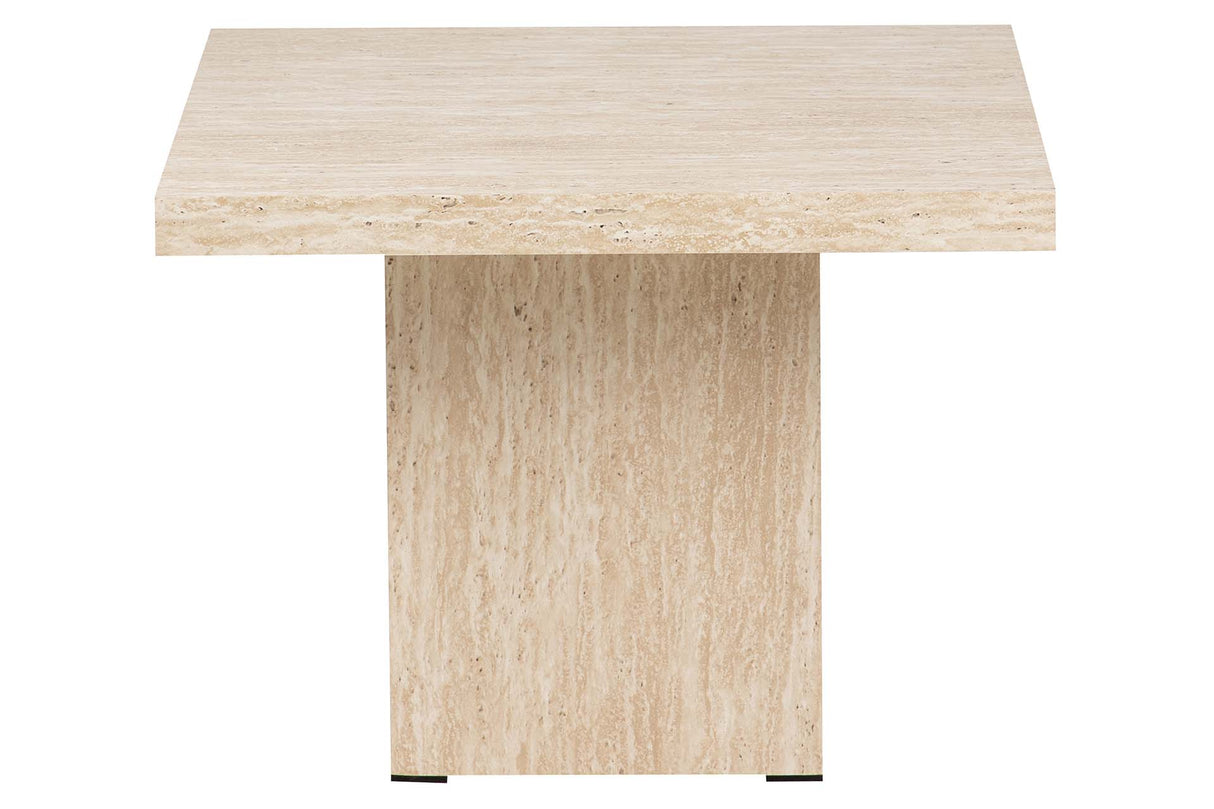MESA DE CENTRO MDF MARRON 60x60x45 CM