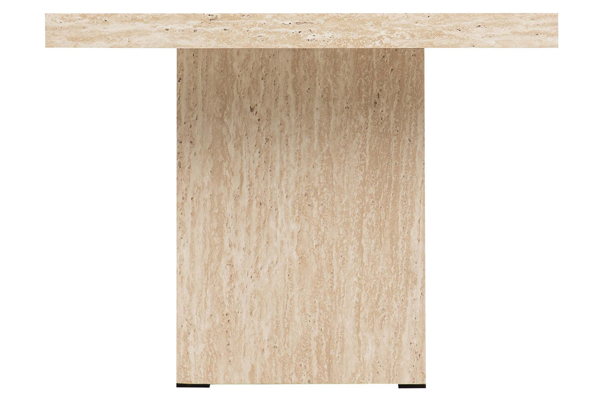 MESA DE CENTRO MDF MARRON 60x60x45 CM