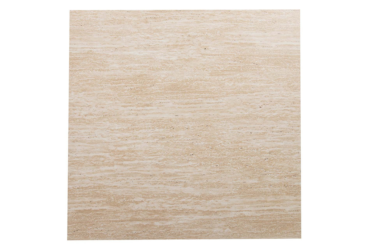 MESA DE CENTRO MDF MARRON 80x80x32 CM