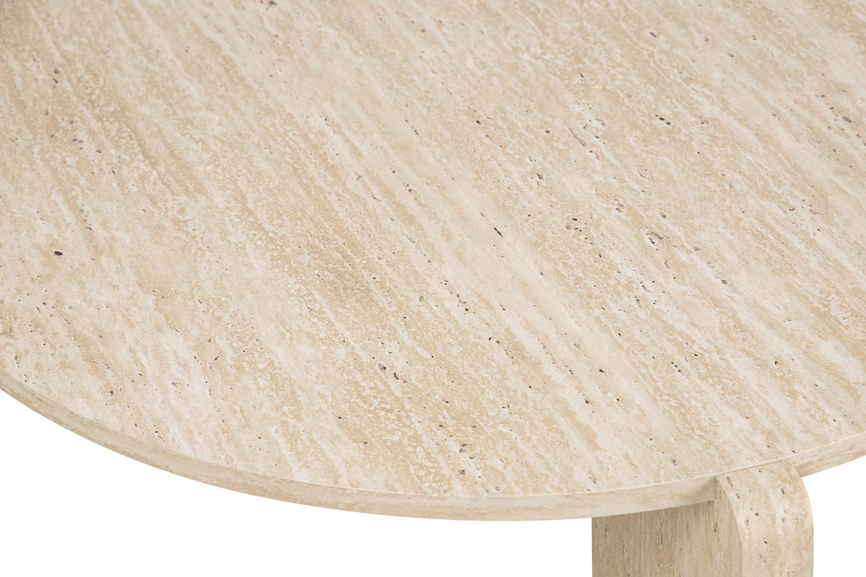 MESA DE CENTRO MDF MARRON 80x80x32 CM