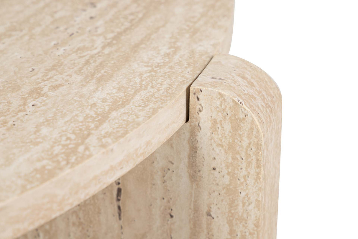 MESA DE CENTRO MDF MARRON 60x60x42 CM