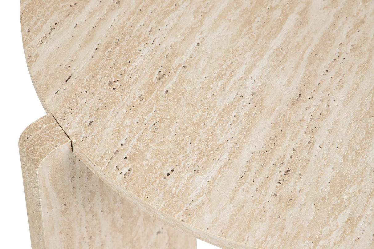 MESA DE CENTRO MDF MARRON 60x60x42 CM