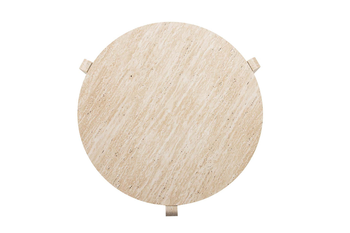 MESA DE CENTRO MDF MARRON 60x60x42 CM