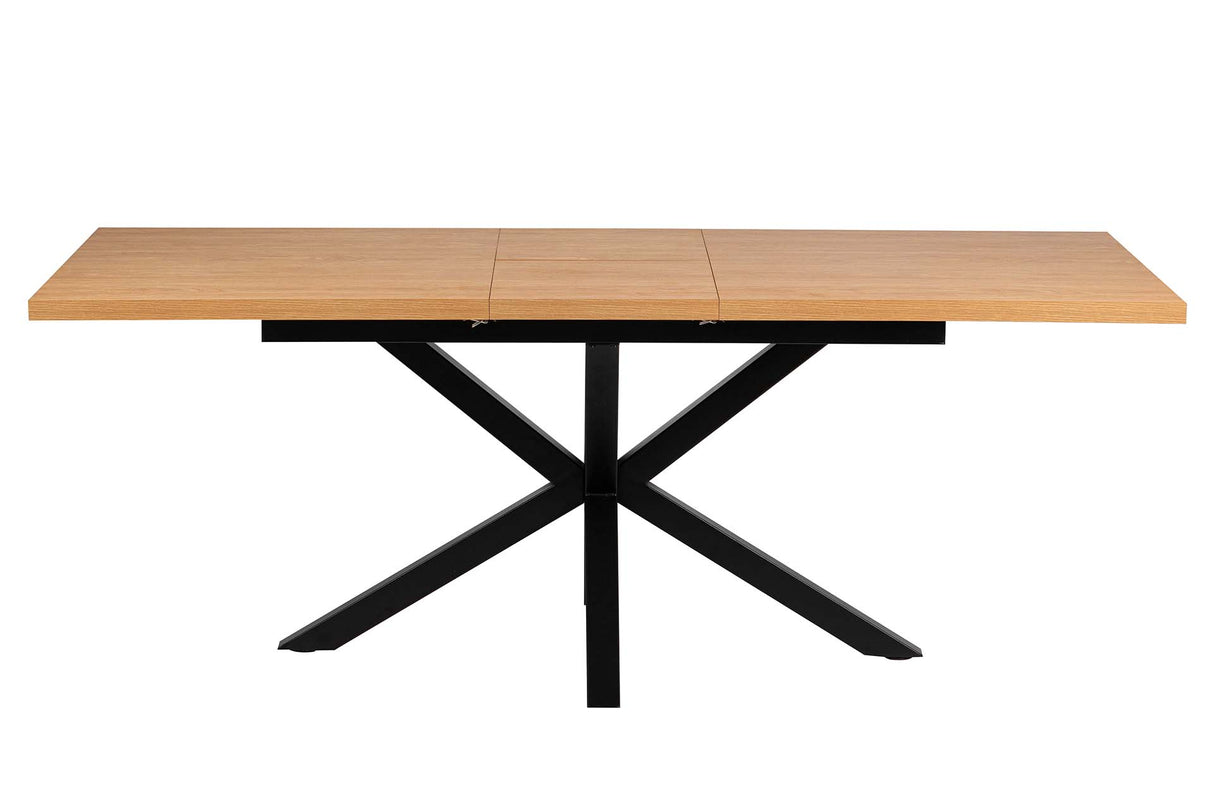 MESA DE COMEDOR EXTENSIBLE MDF 160-200x90x75 CM