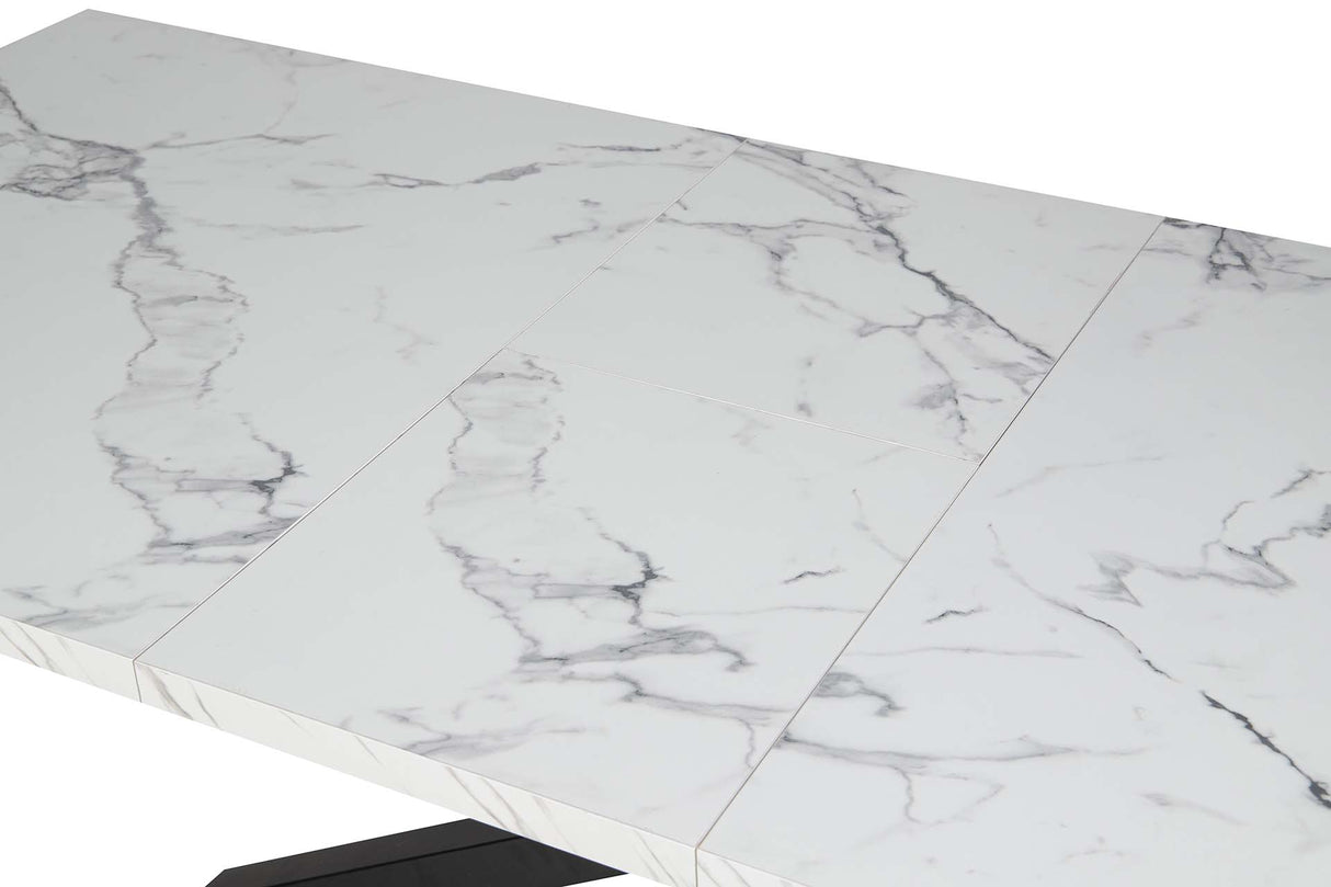 MESA DE COMEDOR EXTENSIBLE MDF 160-200x90x75 CM