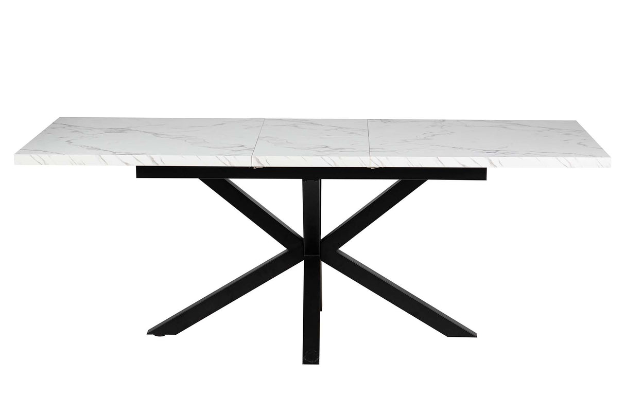 MESA DE COMEDOR EXTENSIBLE MDF 160-200x90x75 CM