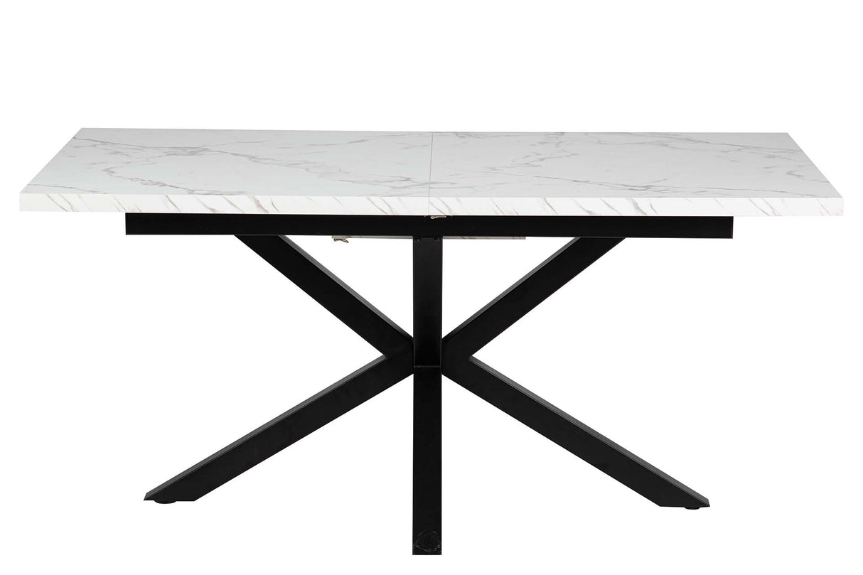 MESA DE COMEDOR EXTENSIBLE MDF 160-200x90x75 CM