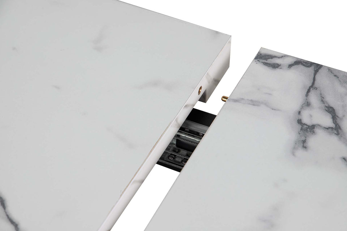 MESA DE COMEDOR EXTENSIBLE MDF 160-200x90x75 CM