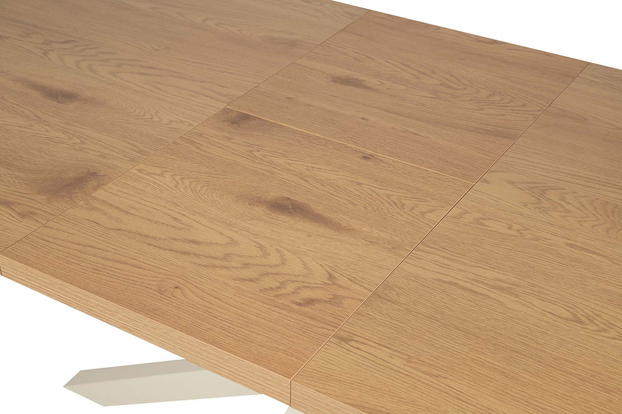 MESA DE COMEDOR EXTENSIBLE MDF 160-200x90x75 CM