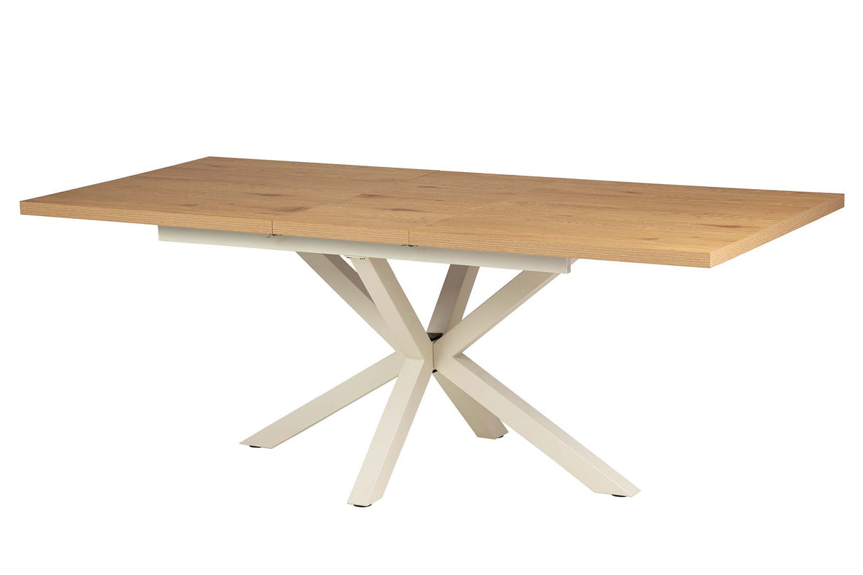 MESA DE COMEDOR EXTENSIBLE MDF 160-200x90x75 CM