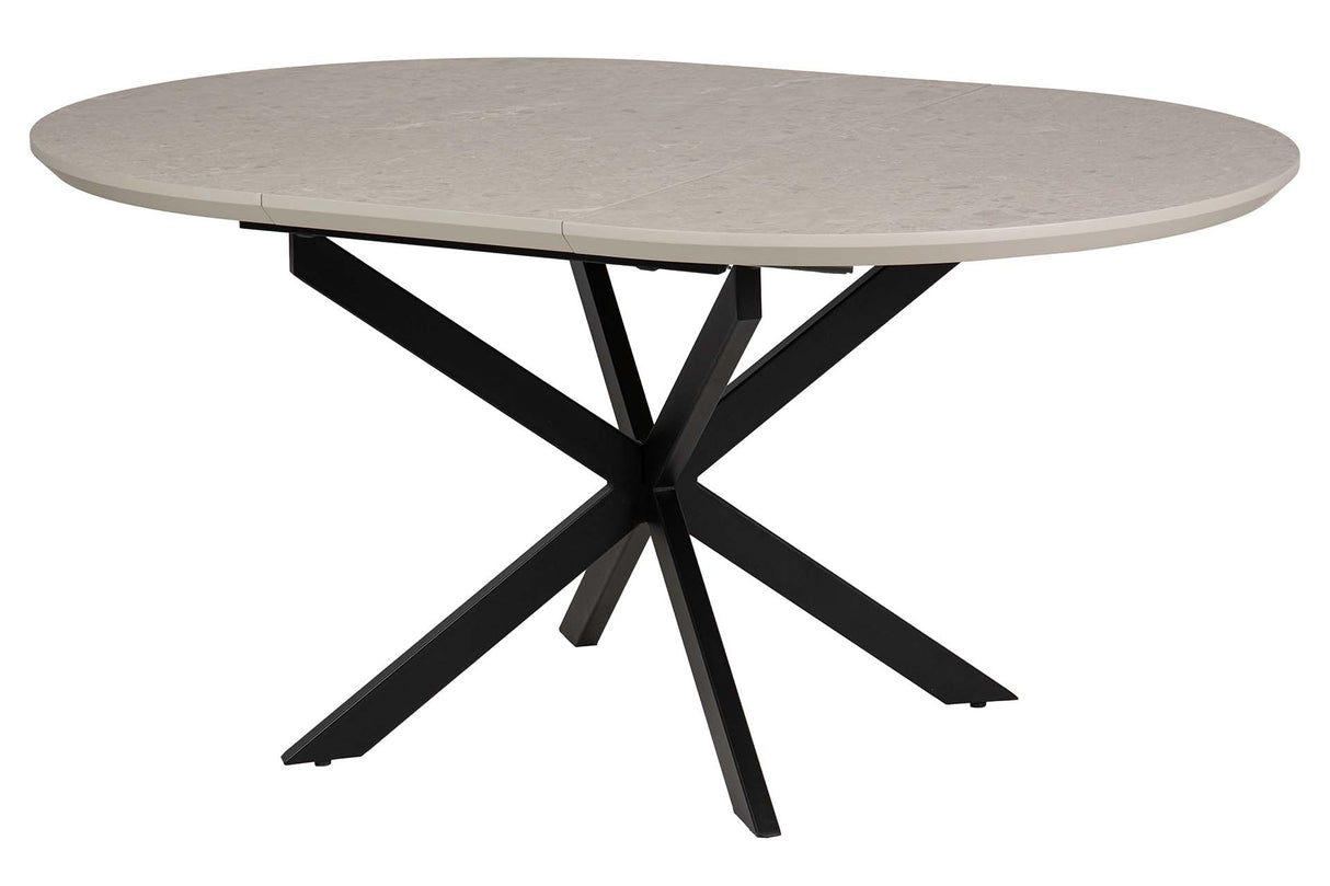 MESA DE COMEDOR EXTENSIBLE MDF 120-160x90x75 CM