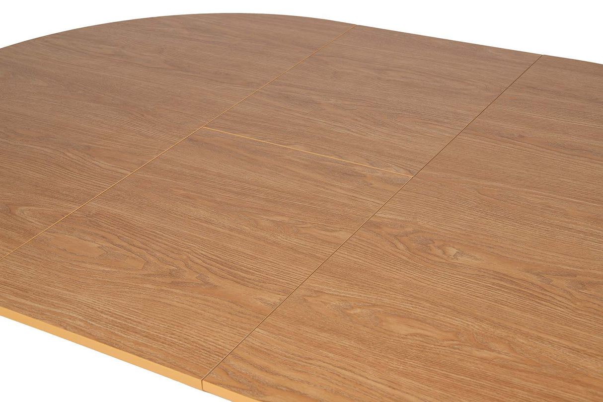 MESA DE COMEDOR EXTENSIBLE MDF 120-160x90x75 CM