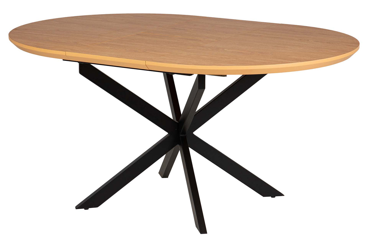 MESA DE COMEDOR EXTENSIBLE MDF 120-160x90x75 CM