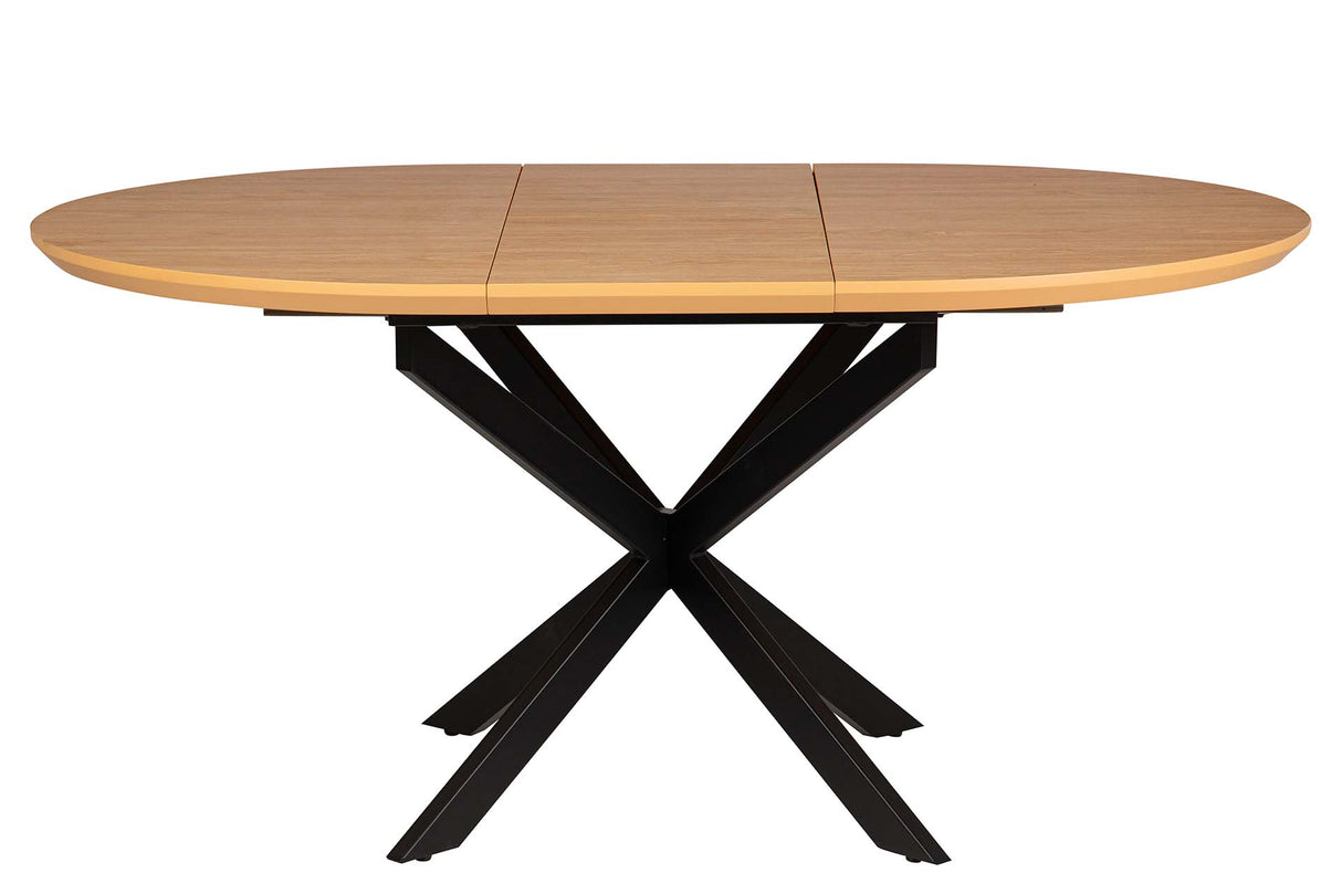 MESA DE COMEDOR EXTENSIBLE MDF 120-160x90x75 CM