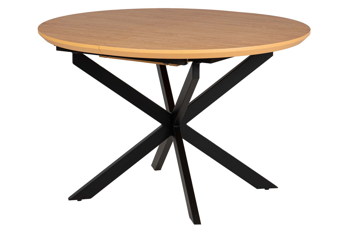 MESA DE COMEDOR EXTENSIBLE MDF 120-160x90x75 CM