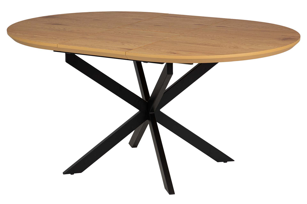 MESA DE COMEDOR EXTENSIBLE MDF 120-160x90x75 CM