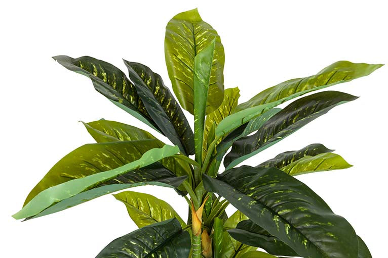 PLANTA ARTIFICIAL DIEFFENBACHIA AMOENA CON MACETA 65x65x135 CM