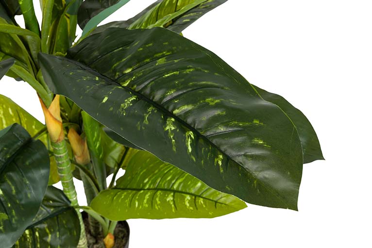 PLANTA ARTIFICIAL DIEFFENBACHIA AMOENA CON MACETA 65x65x135 CM