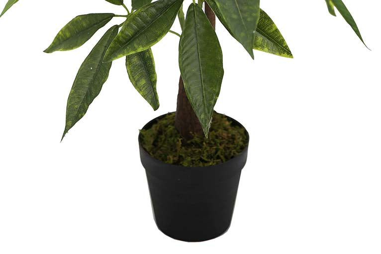 Plante artificielle d'argent avec un pot de 45x45x85 cm