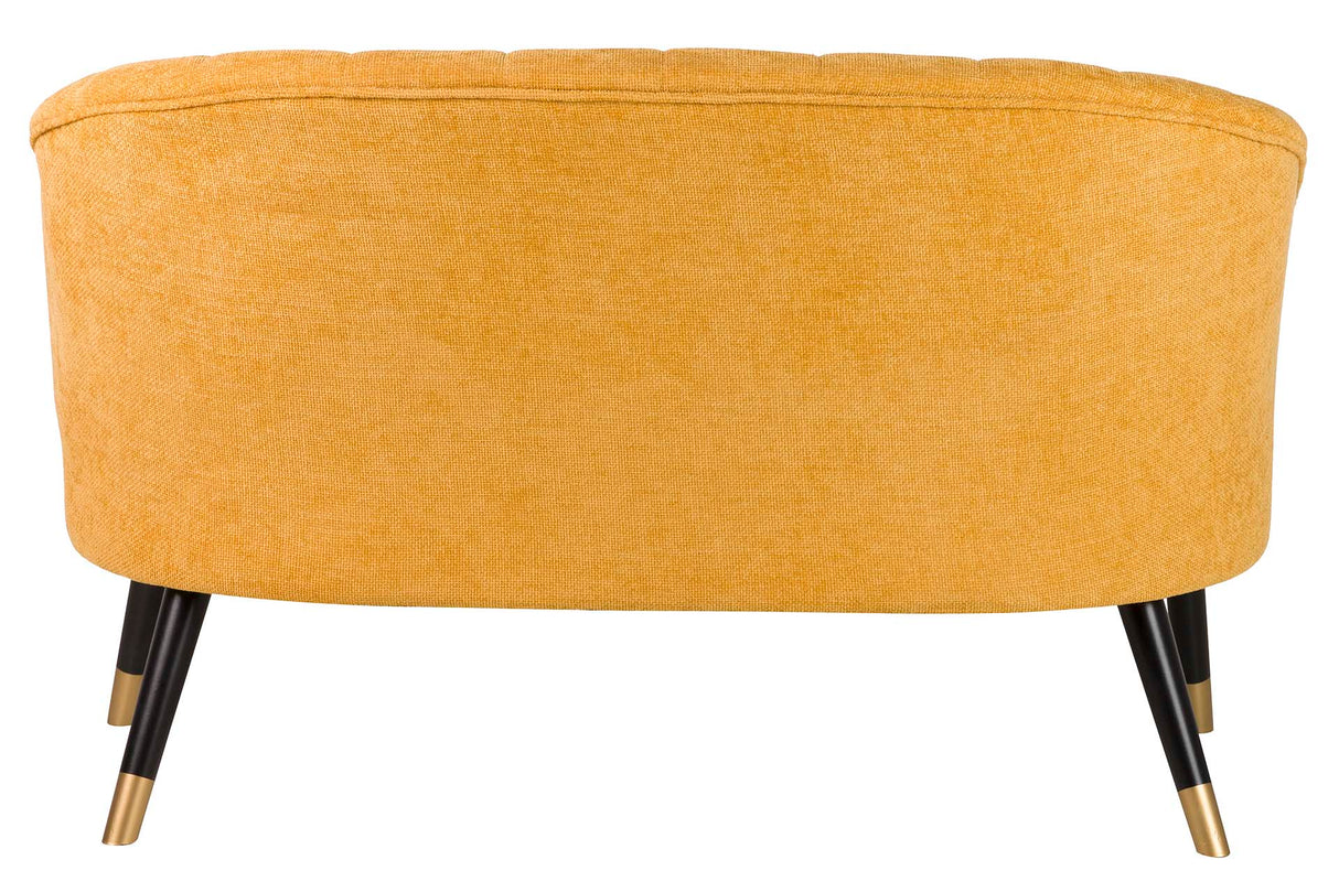 Gelbe Chenilla 129x72x80 cm