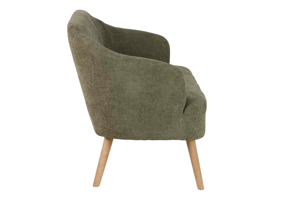 Sofa Chenilla Gray 131x72x79 cm