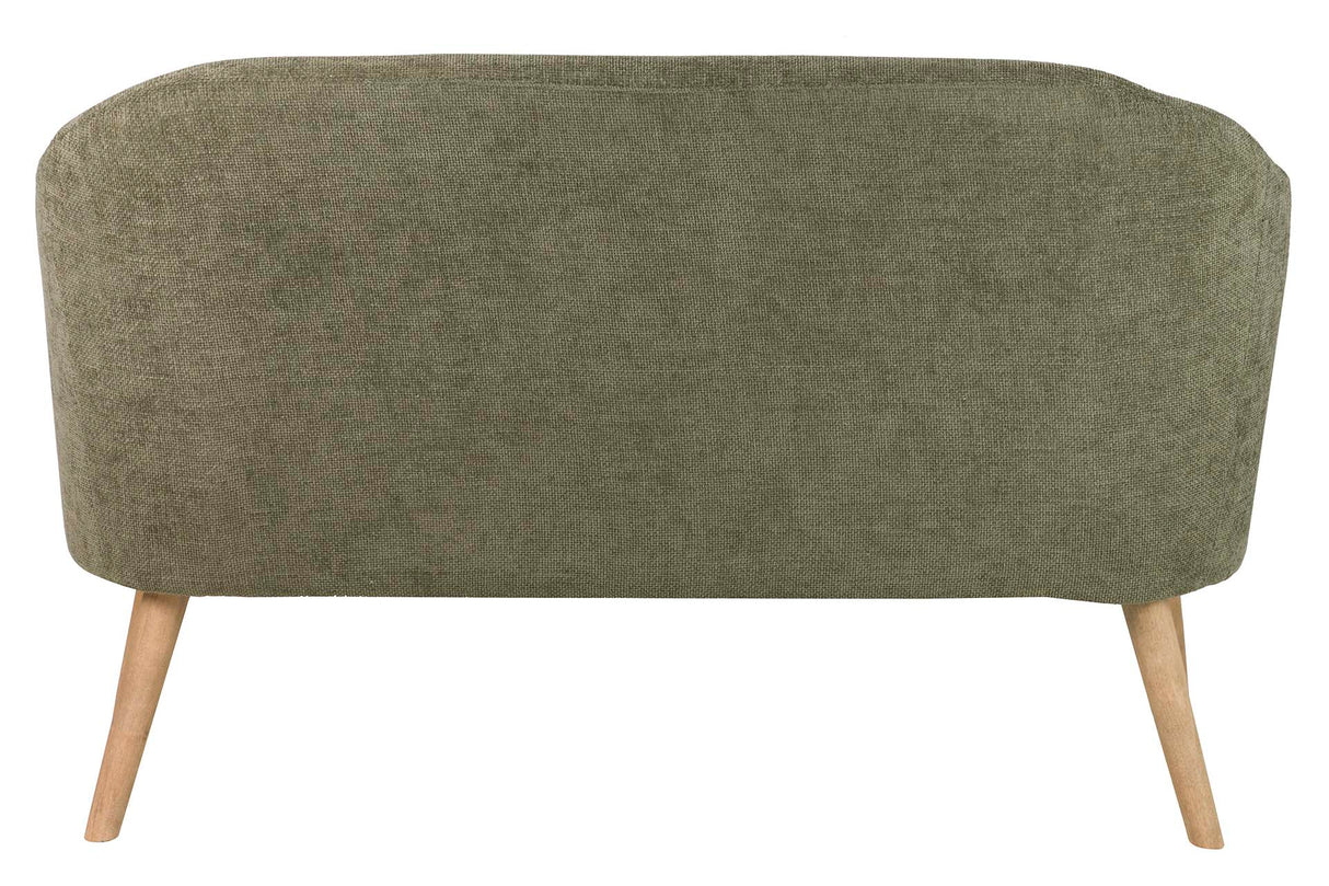 Sofa Chenilla Gray 131x72x79 cm