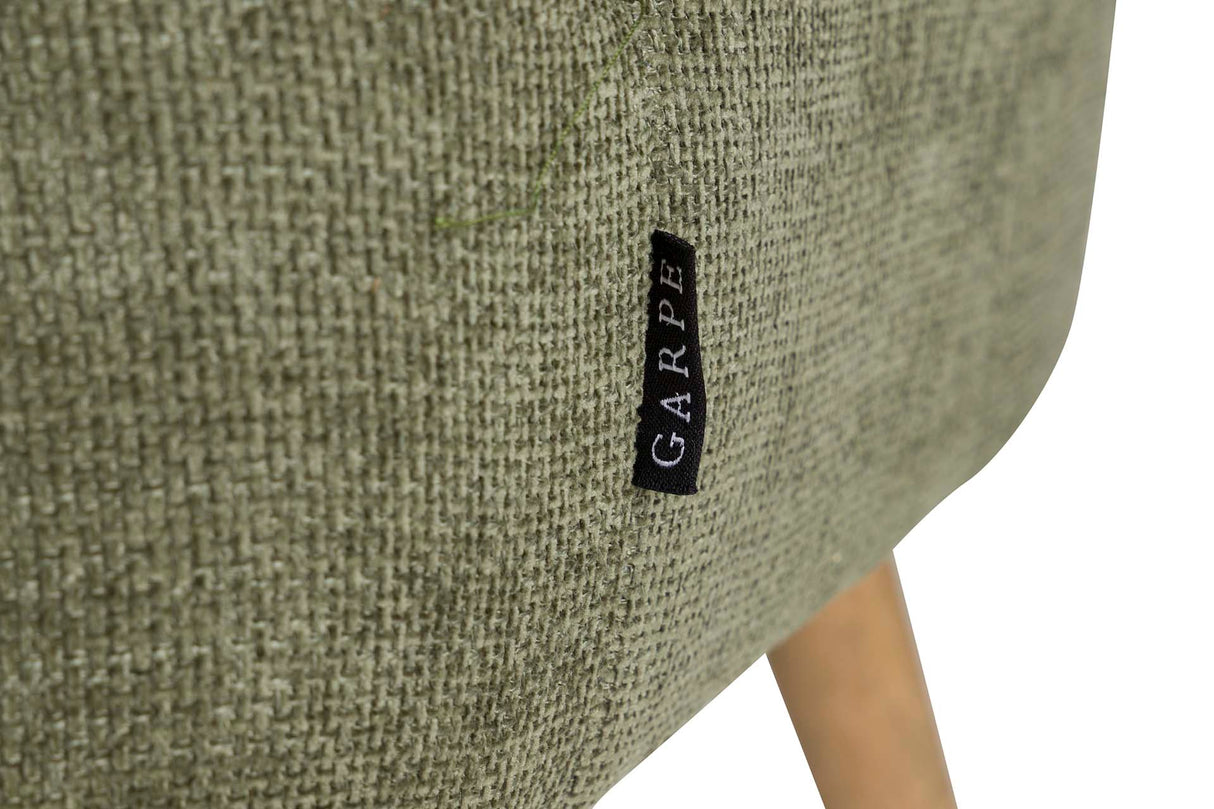 Sofa Chenilla Gray 131x72x79 cm