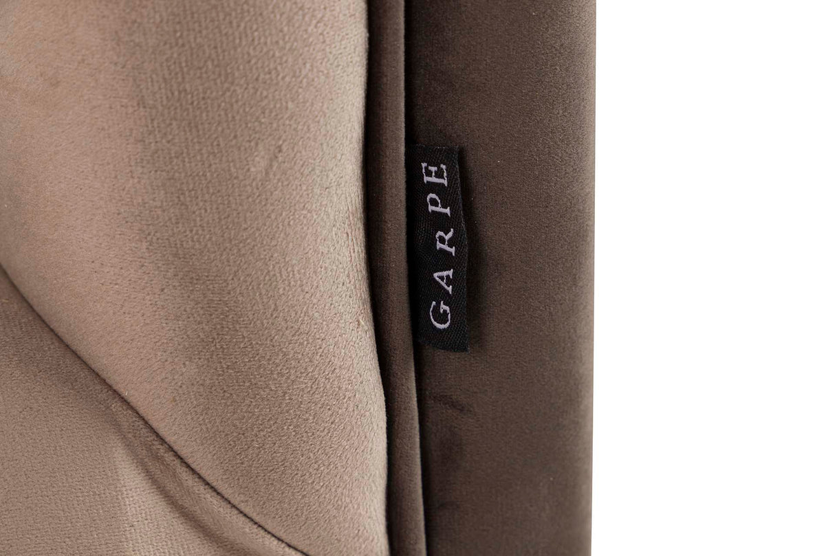 SOFA Velvet Marron 130x70x74 cm