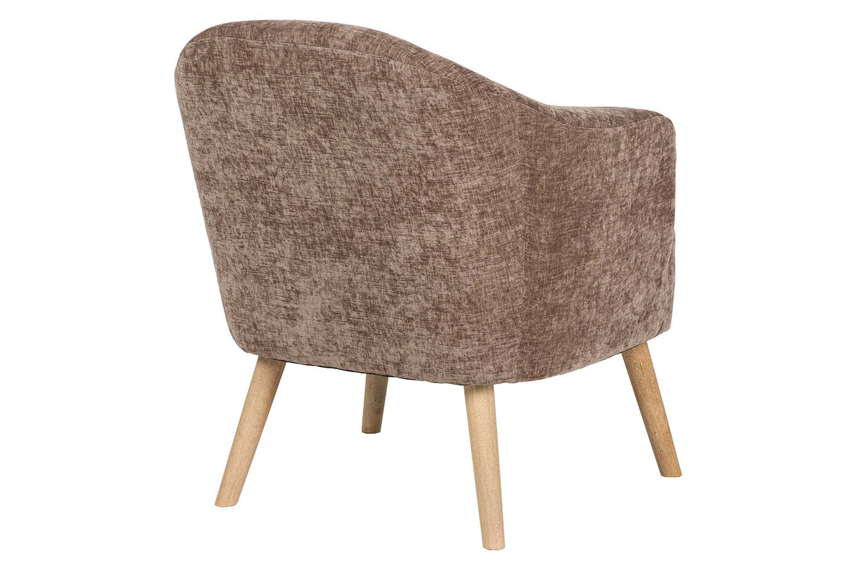 SILLON VELVET MARRON 71x72x79 CM