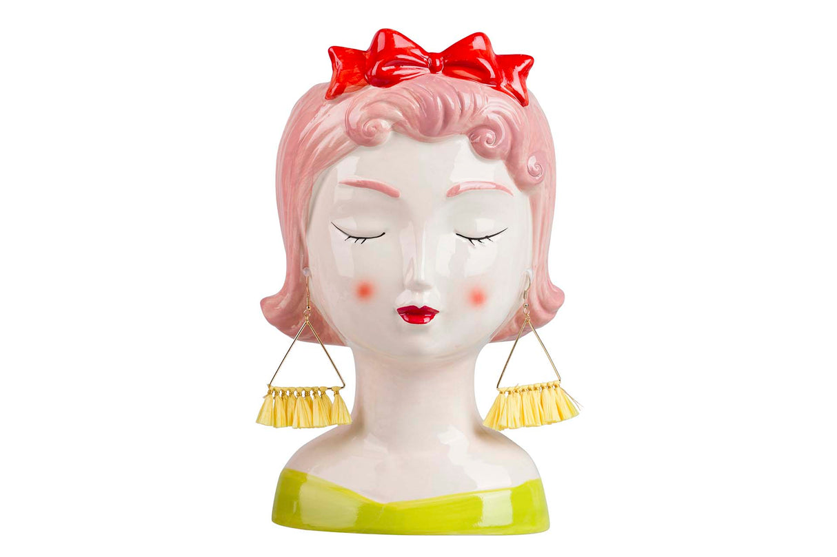 Pommes de terre en pot en céramique 16x14x26 cm