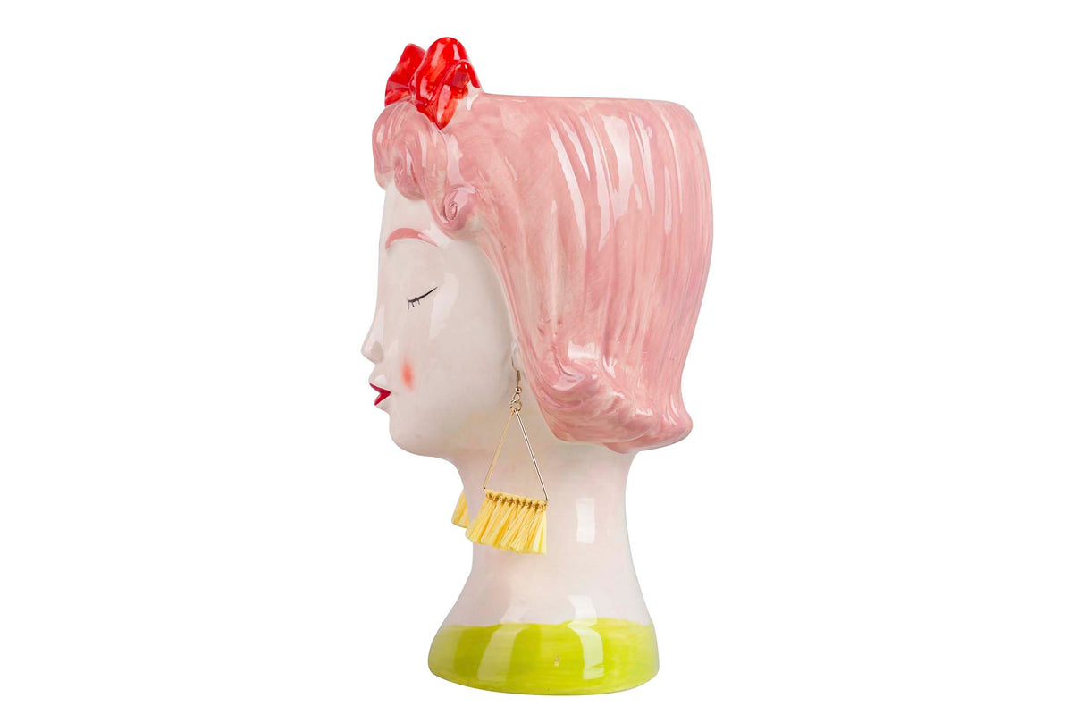 Pommes de terre en pot en céramique 16x14x26 cm