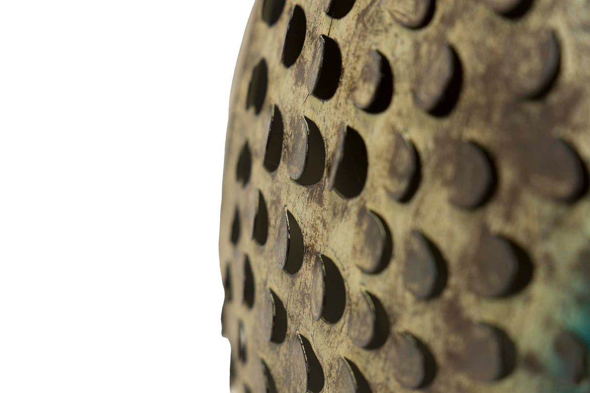 Blue Metall Fish Abbildung 34x11x24 cm