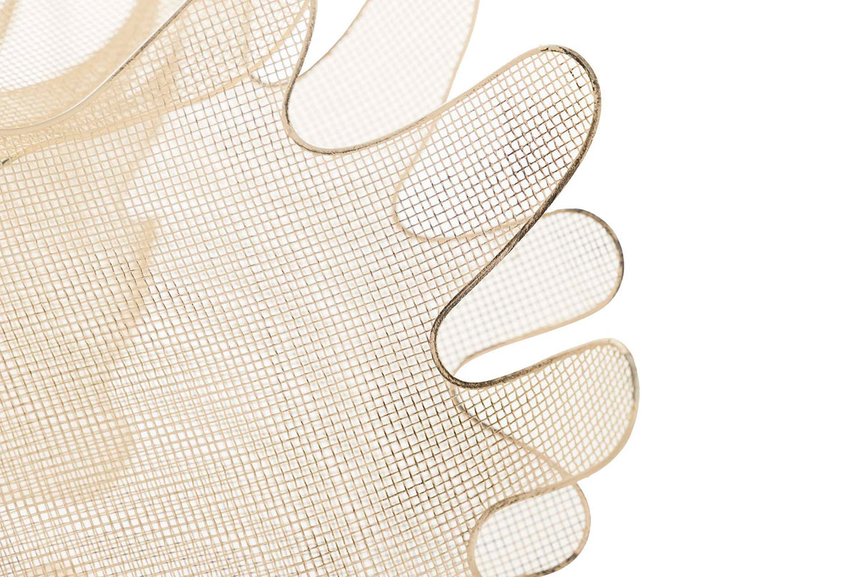 Figura Blanca Metal 98x77x62 cm