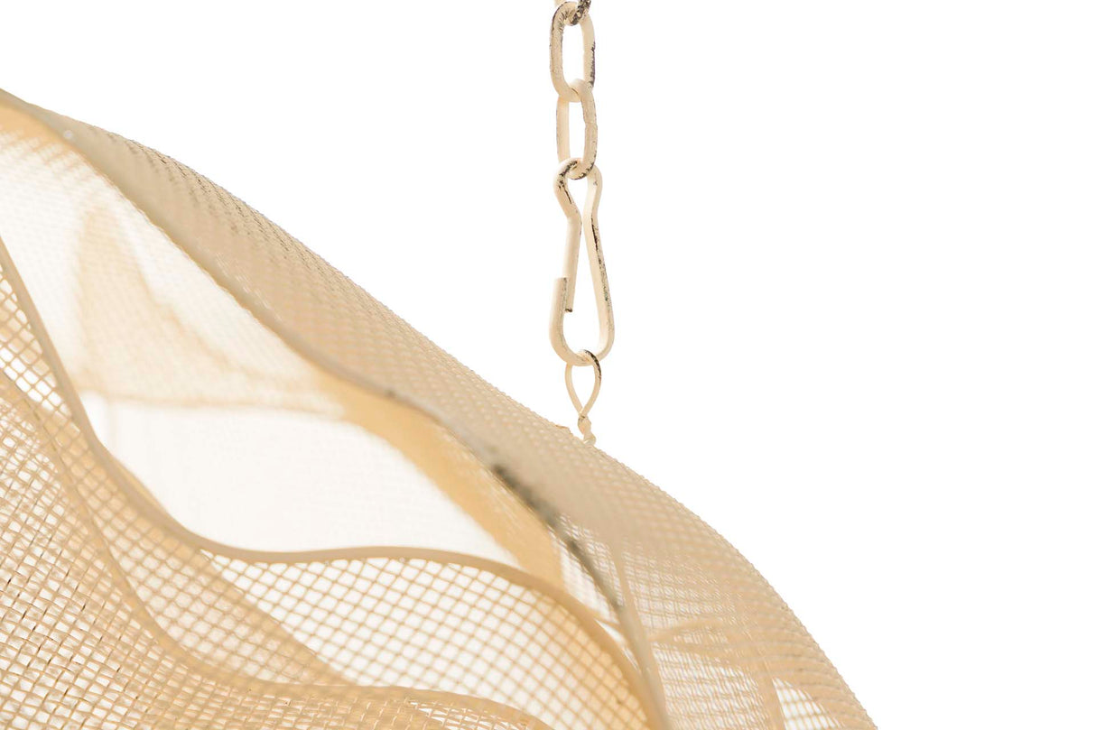 Figura Blanca Metal Custy 73x53x46 cm